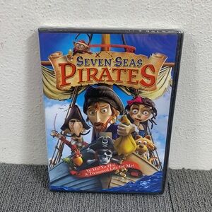 Seven Seas Pirates (DVD, 2015) Widescreen Children Animation New Sealed